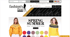 Desktop Screenshot of fashions-first.com